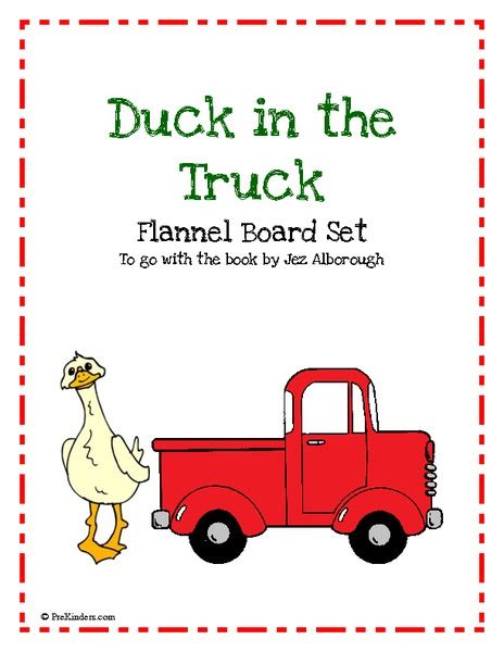 Duck In The Truck Printables